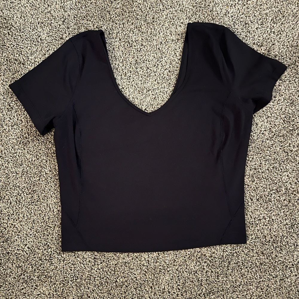 lululemon align shirt Black size 10